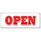 Signmission OPEN BANNER SIGN grand opening new store for business shop sale retail welcome B-Open - alternate 1